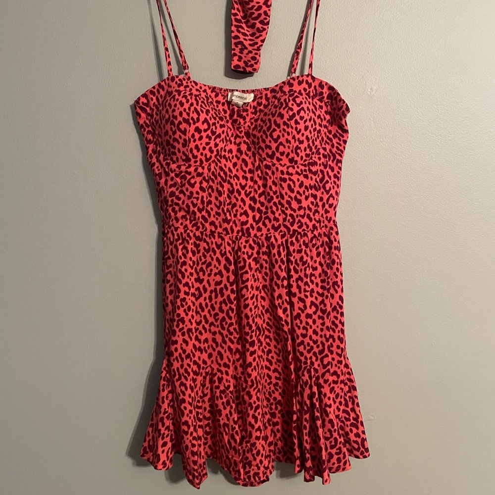 Hot Pink Cheetah Print Romper